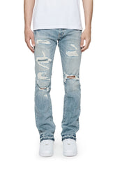 PURPLE BRAND P004 Light Indigo Vintage Flare Jeans at Gravity NYC
